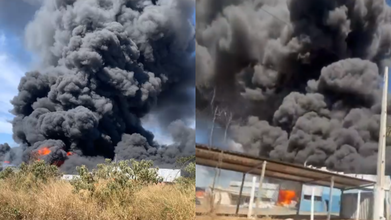 Explosão em fábrica de palmilhas deixa trabalhadores gravemente feridos e destrói 90% de estrutura em Perdigão