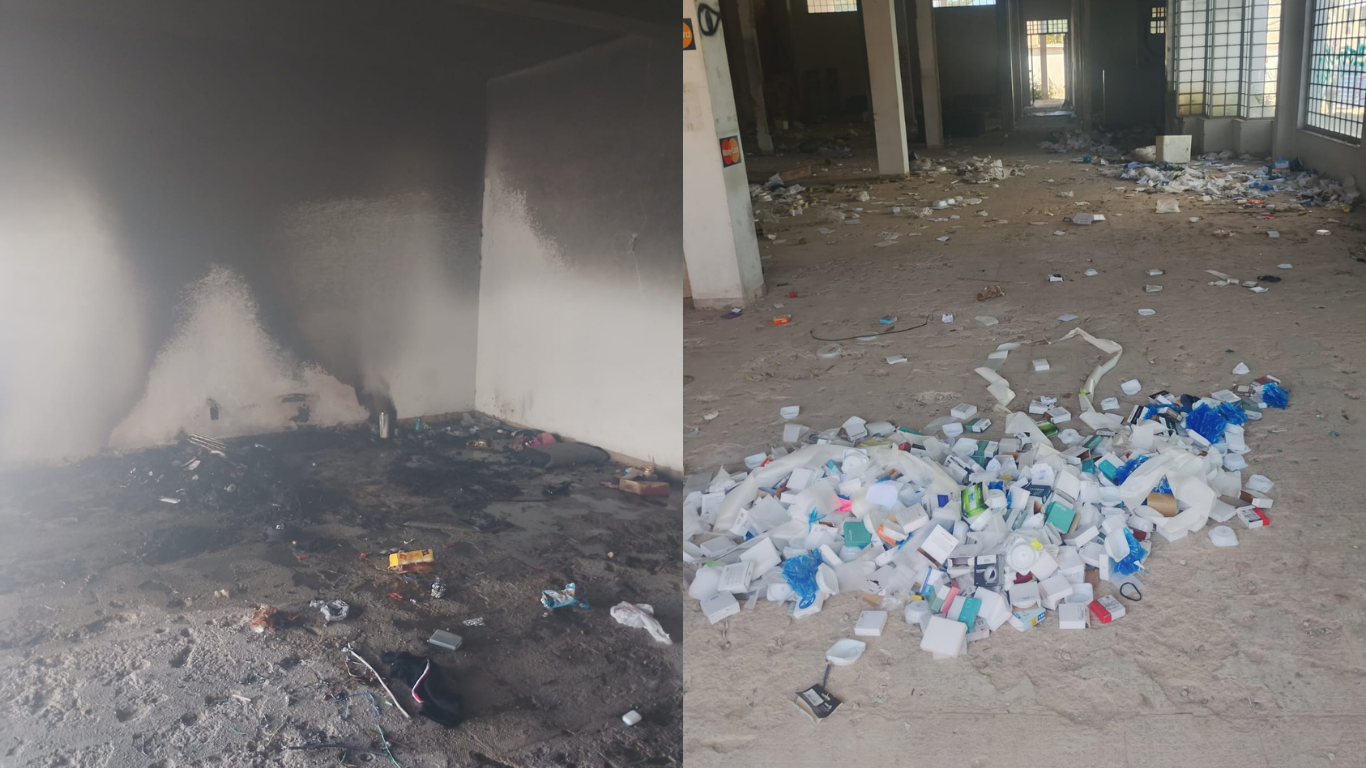 Incêndio foi na área do cruzamento da Cesário Alvim com Quintino Bocaiúva