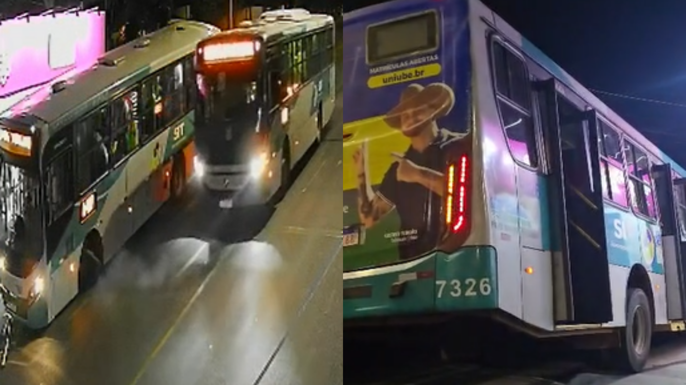 Falha mecânica em ônibus assusta passageiros e moradores no bairro Santa Luzia