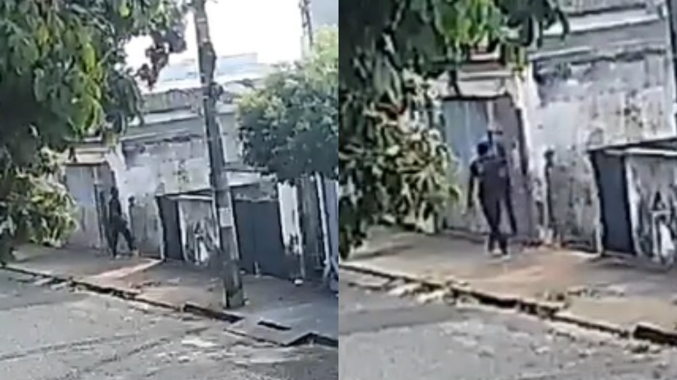 Homem invade residência, faz 'limpa' e deixa o próprio chinelo para trás no bairro Osvaldo Rezende, em Uberlândia