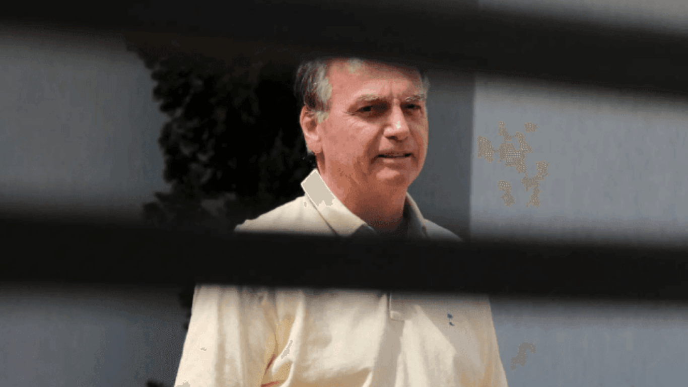 O ex-presidente Jair Bolsonaro