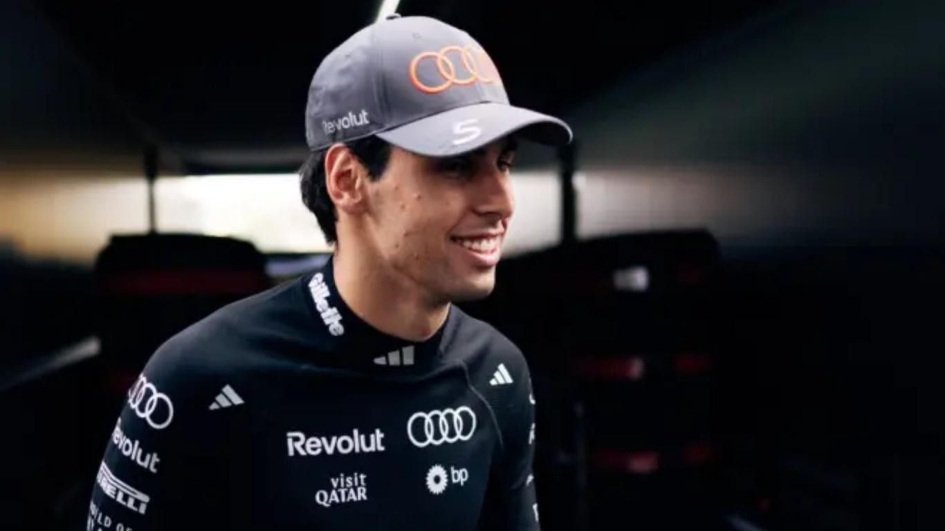 Gabriel Bortoleto, piloto da Audi na Fórmula 1