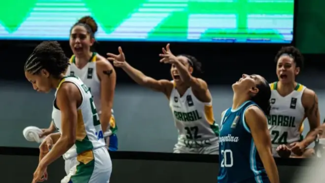 Brasil e Argentina no Basquete Feminino
