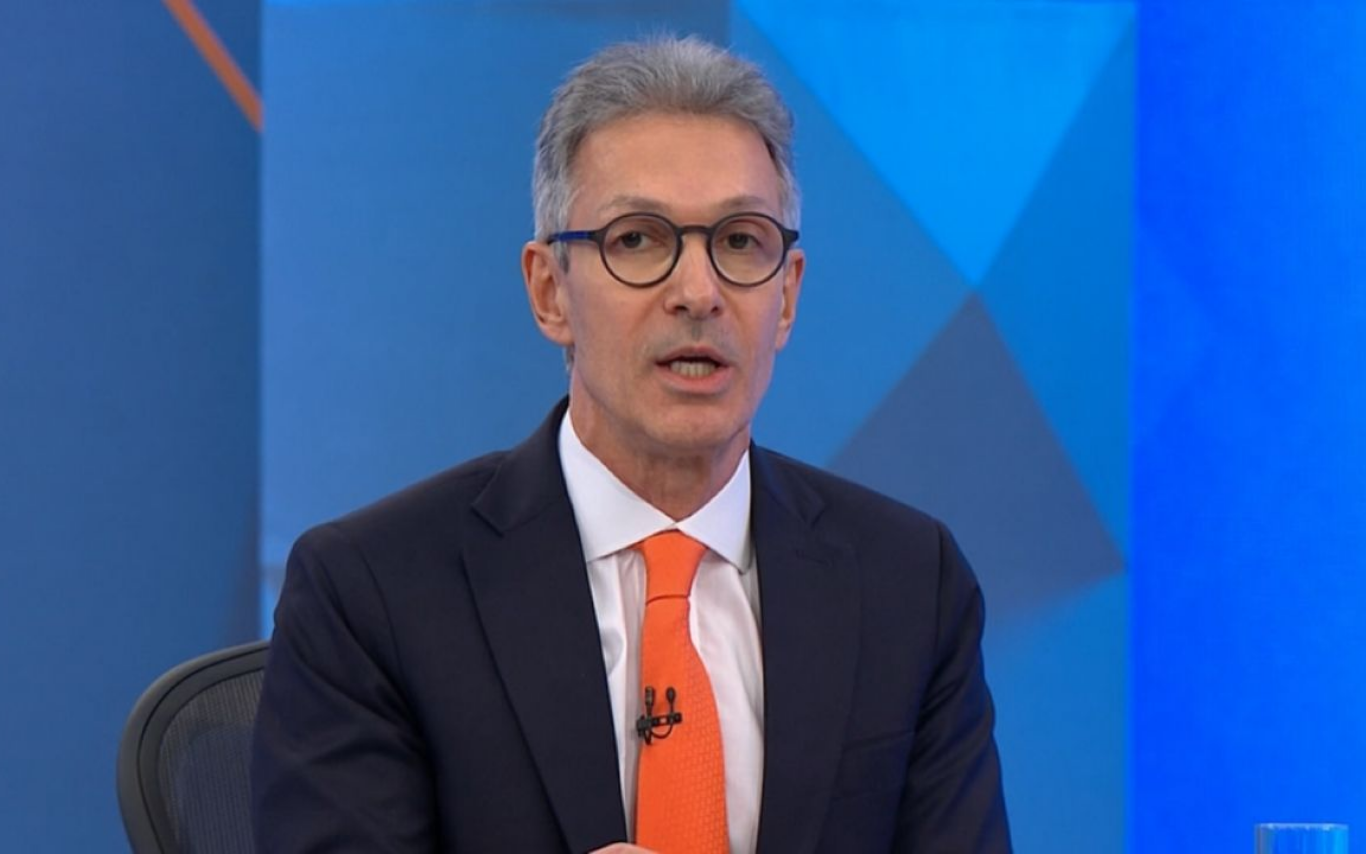 Romeu Zema em entrevista ao Jornal Nacional