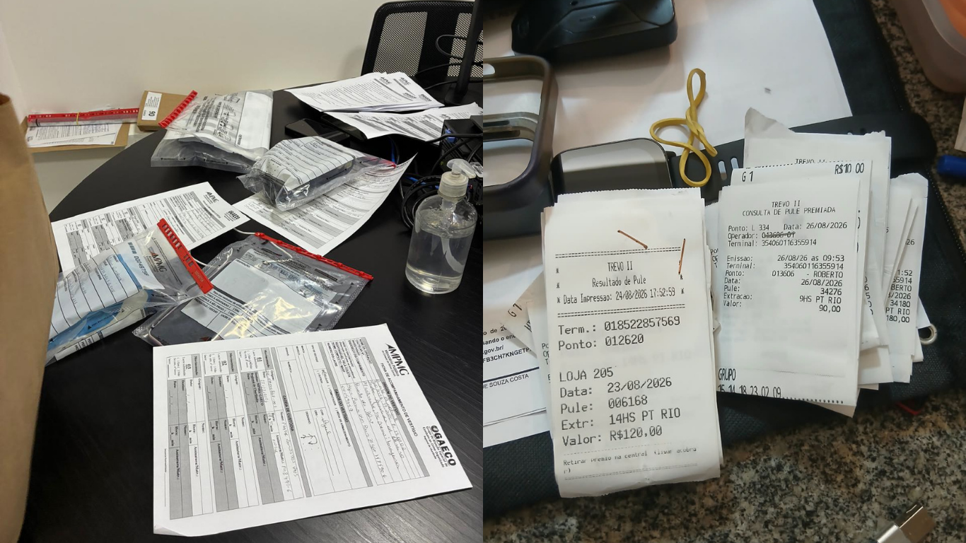 Operação Quarto Quadrante: Forças de segurança miram grupo criminoso ligado ao Jogo do Bicho e à lavagem de dinheiro em Uberlândia