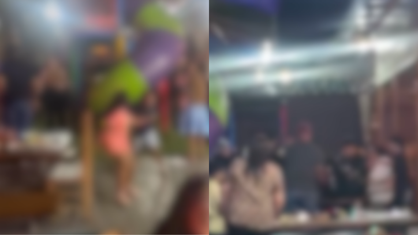 Confusão e correria: briga generalizada em restaurante mobiliza a PM na Avenida João Naves de Ávila
