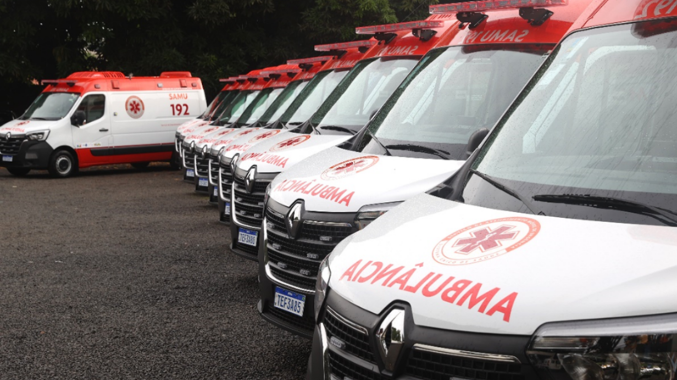 Ambulância do SAMU