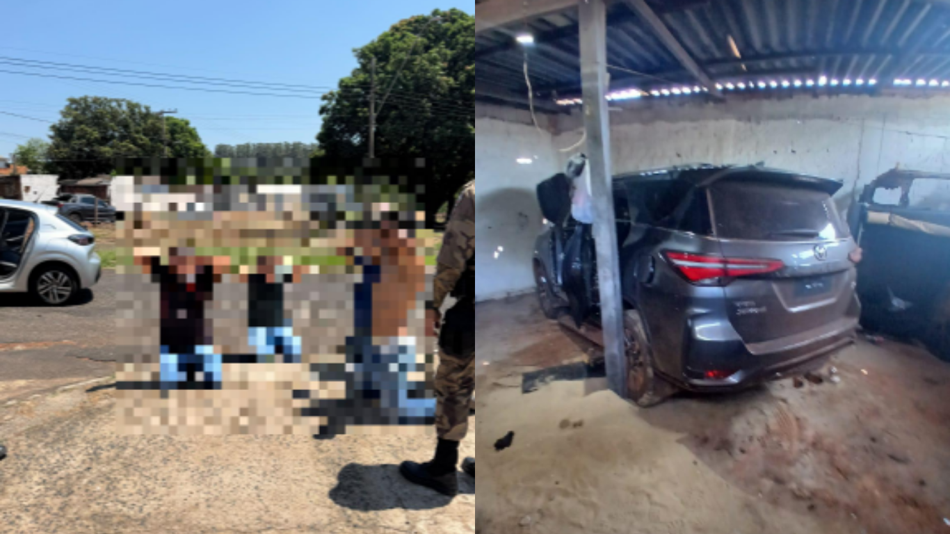 Operação integrada recupera caminhonete furtada em Uberaba e prende dois suspeitos em Uberlândia