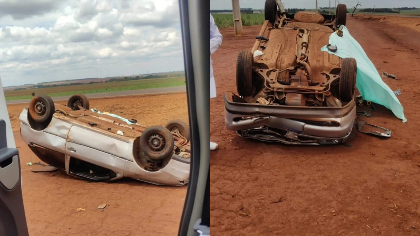 Grave acidente na MG-427 entre Planura e Conceição das Alagoas resulta na morte de condutor