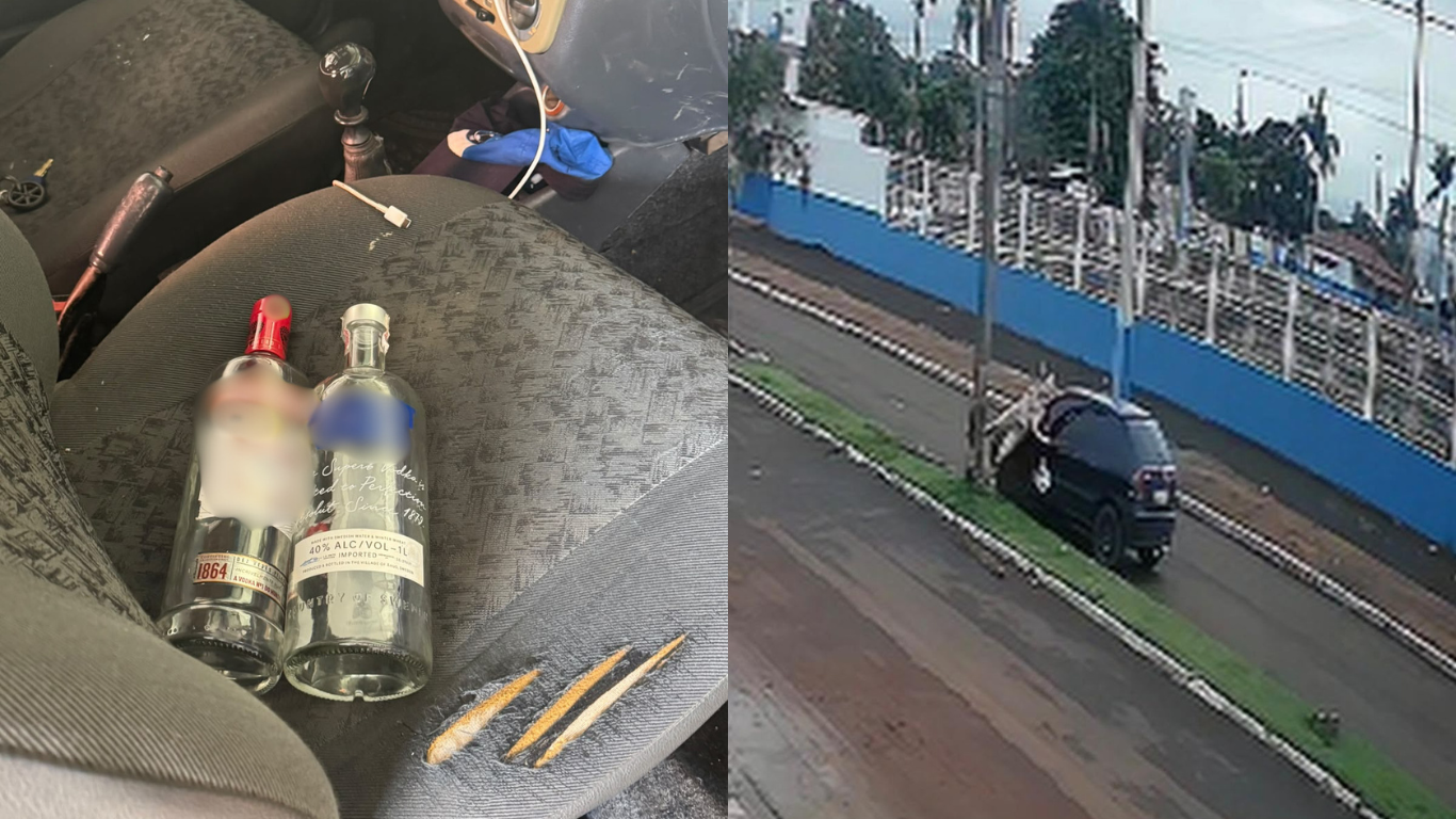 Motorista embriagado e inabilitado é preso em flagrante após atropelar idosa de 60 anos em Centralina