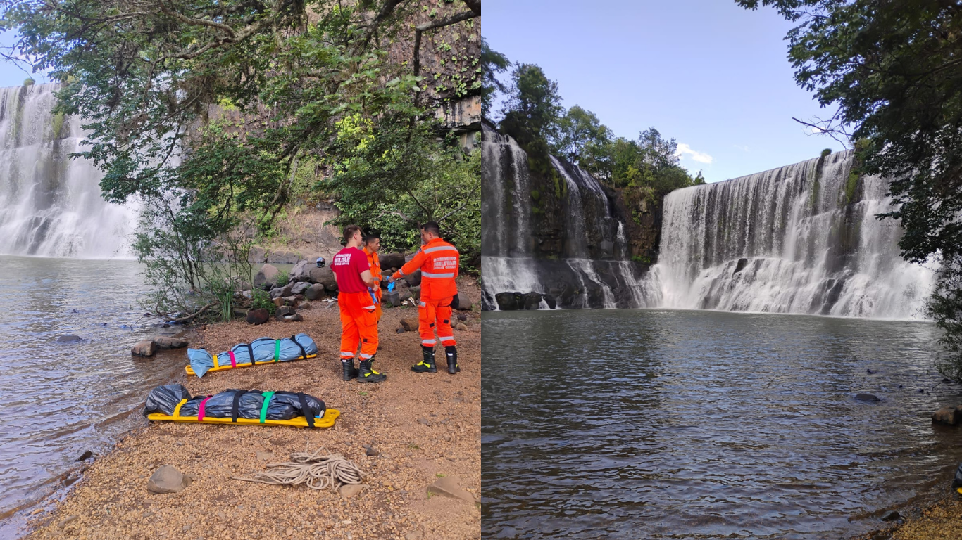 Tragédia na Cachoeira do Sucupira: dois adolescentes morrem afogados em Uberlândia