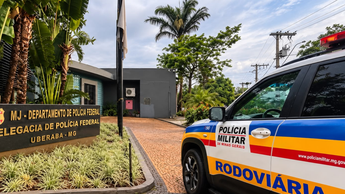 Polícia Militar Rodoviária prende dois homens por contrabando e descaminho em Uberaba